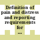 Definition of pain and distress and reporting requirements for laboratory animals : proceedings of the workshop held June 22, 2000 [E-Book] /