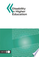 Disability in Higher Education [E-Book] /