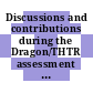 Discussions and contributions during the Dragon/THTR assessment meeting in Brussels 22nd - 24th May, 1967 [E-Book]