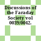 Discussions of the Faraday Society vol 0039/0042.