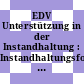EDV Unterstützung in der Instandhaltung : Instandhaltungsforum 0002 : Salzburg, 1986.