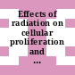 Effects of radiation on cellular proliferation and differentiation : Symposium on the effects of radiation on cellular proliferation and differentiation: proceedings : Monaco, 01.04.68-05.04.68