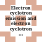 Electron cyclotron emission and electron cyclotron resonance heating: joint workshop : Oxford, 14.07.1980-15.07.1980.