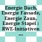 Energie Dach, Energie Fassade, Energie Zaun, Energie Stapel : RWE-Initiativen zur Heizung mit Umweltwärme.