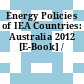 Energy Policies of IEA Countries: Australia 2012 [E-Book] /