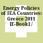 Energy Policies of IEA Countries: Greece 2011 [E-Book] /
