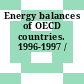 Energy balances of OECD countries. 1996-1997 /