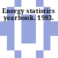 Energy statistics yearbook. 1983.