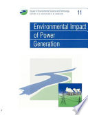 Environmental impact of power generation.
