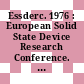 Essderc. 1976 : European Solid State Device Research Conference. 0006 : München, 13.09.76-16.09.76.