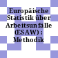 Europäische Statistik über Arbeitsunfälle (ESAW) : Methodik /