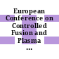 European Conference on Controlled Fusion and Plasma Physics. 0004: contributions : Roma, 31.08.70-04.09.70.