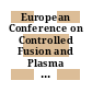 European Conference on Controlled Fusion and Plasma Physics. 0005, vol 02 : Invited papers and supplementary papers : Grenoble, 21.08.72-25.08.72