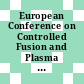European Conference on Controlled Fusion and Plasma Physics. 6,3 : Moskva, July 30 - August 4