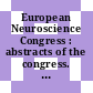 European Neuroscience Congress : abstracts of the congress. 0007 : Hamburg, 12.09.1983-16.09.1983.