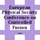European Physical Society Conference on Controlled Fusion and Plasma Physics. 27, Pt. 2 : invited and contributed papers of the TEC , Budapest, Hungary 12-16 June 2000.