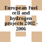 European fuel cell and hydrogen projects 2002 - 2006 [E-Book]