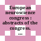 European neuroscience congress : abstracts of the congress. 0008 : Den-Haag, 11.09.1984-15.09.1984.