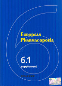 European pharmacopoeia . Suppl. 6.1