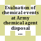 Evaluation of chemical events at Army chemical agent disposal facilities / [E-Book]