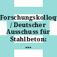 Forschungskolloquium / Deutscher Ausschuss für Stahlbeton: 0012 : Berlin, 03.81.