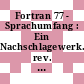 Fortran 77 - Sprachumfang : Ein Nachschlagewerk. rev. B : Stand: Januar 1984.