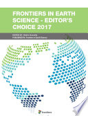 Frontiers in Earth Science - Editor [E-Book] /