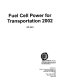 Fuel cell power for transportation 2002 /