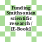Funding Smithsonian scientific research / [E-Book]