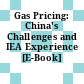 Gas Pricing: China's Challenges and IEA Experience [E-Book] /