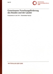 Gemeinsame Forschungsförderung des Bundes und der Länder : Finanzströme im Jahr 2010 /