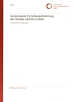 Gemeinsame Forschungsförderung des Bundes und der Länder : Finanzströme im Jahre 2009 /