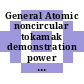 General Atomic noncircular tokamak demonstration power reactor: blanket/shield, tritium and power conversion systems.