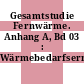 Gesamtstudie Fernwärme. Anhang A, Bd 03 : Wärmebedarfsermittlung.
