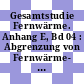 Gesamtstudie Fernwärme. Anhang E, Bd 04 : Abgrenzung von Fernwärme- und Gasversorgung, Obergrenze.