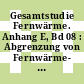 Gesamtstudie Fernwärme. Anhang E, Bd 08 : Abgrenzung von Fernwärme- und Gasversorgung, Untergrenze.