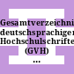 Gesamtverzeichnis deutschsprachiger Hochschulschriften (GVH) 1966 - 1980 . Vol 0034 : Register: Mih - Ofe.