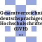 Gesamtverzeichnis deutschsprachiger Hochschulschriften (GVH) 1966 - 1980. Vol 0032 : Register: Kau - Leb.