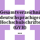 Gesamtverzeichnis deutschsprachiger Hochschulschriften (GVH) 1966 - 1980. Vol 0035 : Register: Off - Pqz.