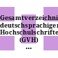 Gesamtverzeichnis deutschsprachiger Hochschulschriften (GVH) 1966 - 1980. Vol 0036 : Register: Pra - Rnx.