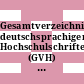 Gesamtverzeichnis deutschsprachiger Hochschulschriften (GVH) 1966 - 1980. vol 0025 : Register: A - Atn.