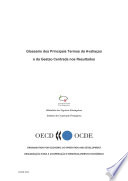 Glossario dos Principais Termos da Avaliaçao e da Gestao Centrada nos Resultados [E-Book] /