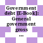 Government debt [E-Book]: General government gross financial liabilities as a percentage of GDP.