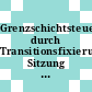 Grenzschichtsteuerung durch Transitionsfixierung: Sitzung : Berlin, 24.11.83-25.11.83.