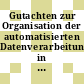 Gutachten zur Organisation der automatisierten Datenverarbeitung in der Kernforschungsanlage Jülich Phase 01 Teil B.