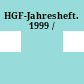 HGF-Jahresheft. 1999 /