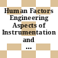 Human Factors Engineering Aspects of Instrumentation and Control System Design [E-Book]