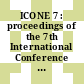 ICONE 7 : proceedings of the 7th International Conference on Nuclear Engineering ; April 19 - 23, 1999, Tokyo, Japan [Compact Disc]