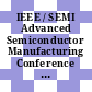 IEEE / SEMI Advanced Semiconductor Manufacturing Conference and Workshop 0004: proceedings : Asmc 1992: proceedings. S : Cambridge, MA, 30.09.92-01.10.92.