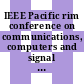IEEE Pacific rim conference on communications, computers and signal processing: conference proceedings : Victoria, 01.06.89-02.06.89.